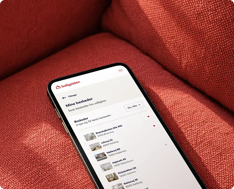 Mine beskeder – beskedsystem på mobil