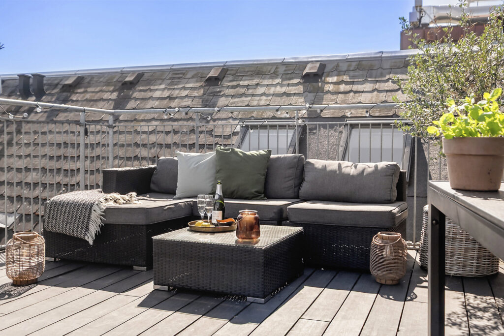 Tagterrasse indre by